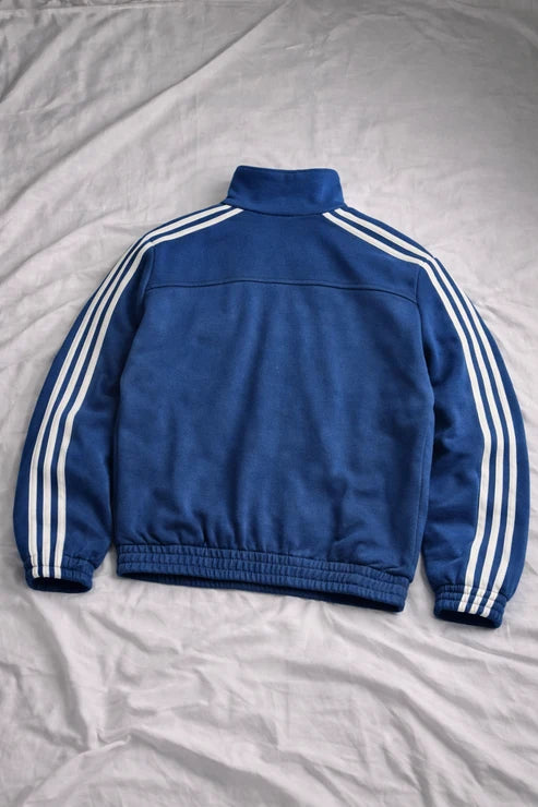CNY Navy Blue Jacket - back view flat lay