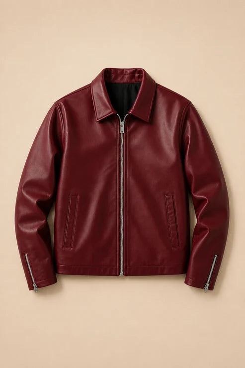 Leather Jacket front view