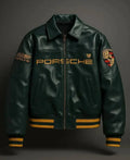 Aimé Leon Dore x Porsche jacket front view